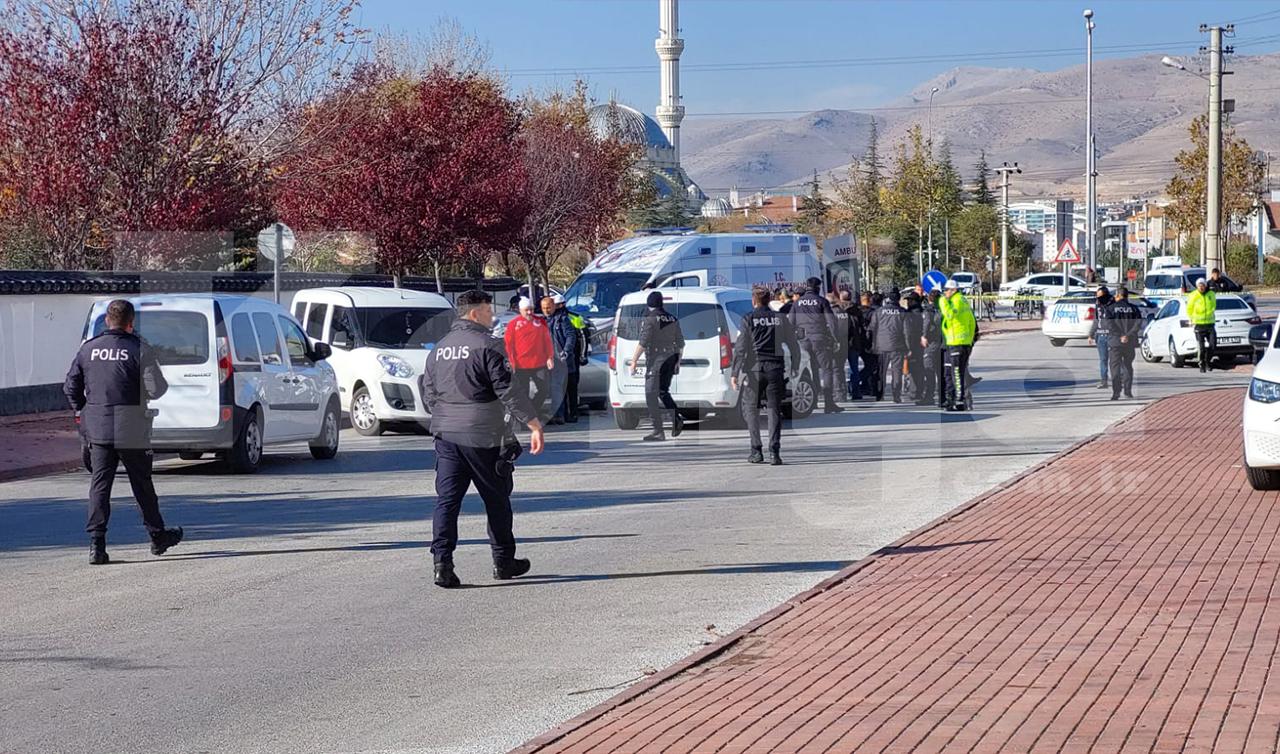 Konyada nefes kesen kovalamaca Polis ateş açarak durdurdu