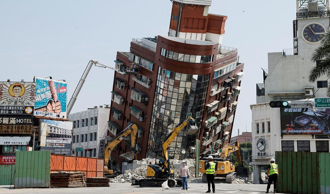  Tayvan’daki 7,4’lük depremde ölenlerin sayısı 12’ye yükseldi