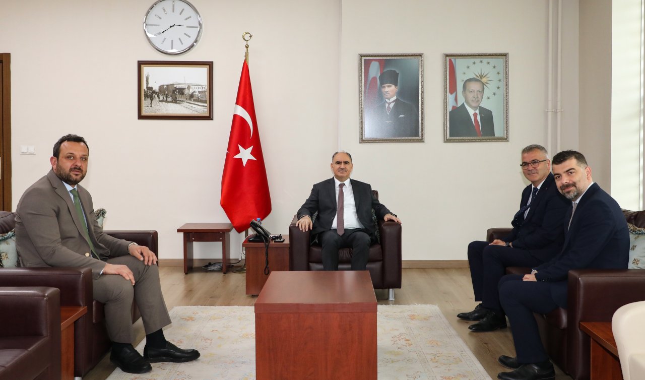 Başkan Ustaoğlu’ndan Konya Valisi Özkan’a ziyaret 