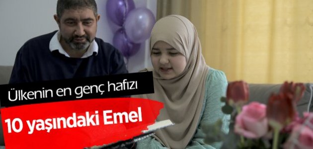  Bosna Hersekli 10 yaşındaki Emel ülkenin en genç hafızı oldu