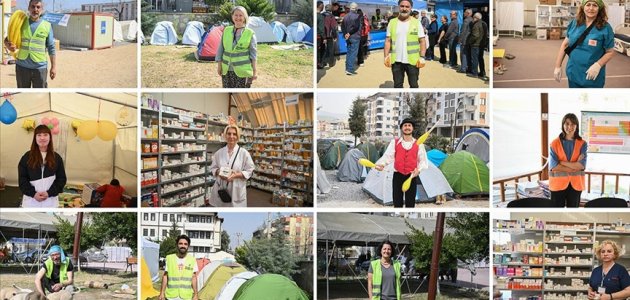  Gönüllüler depremzedeler için seferber oldu