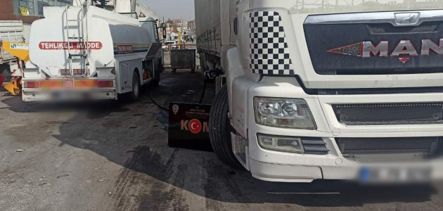  Konya’da 6 bin 620 litre kaçak akaryakıt ele geçirildi