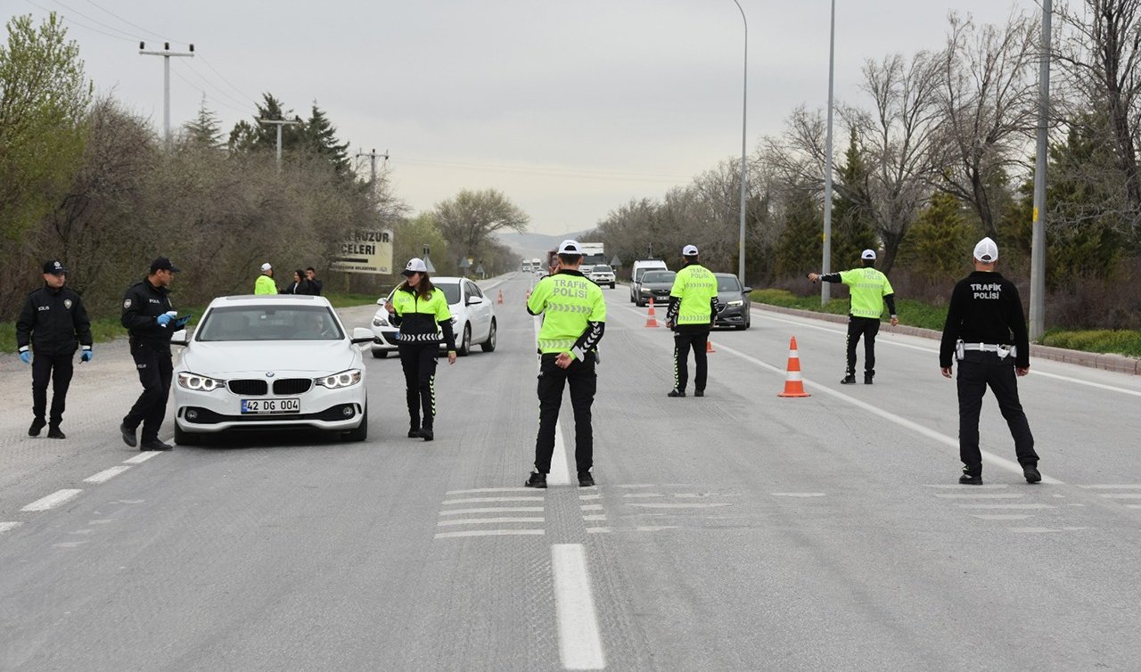  Konya polisi uyardı: Bayram acıya dönüşmesin!