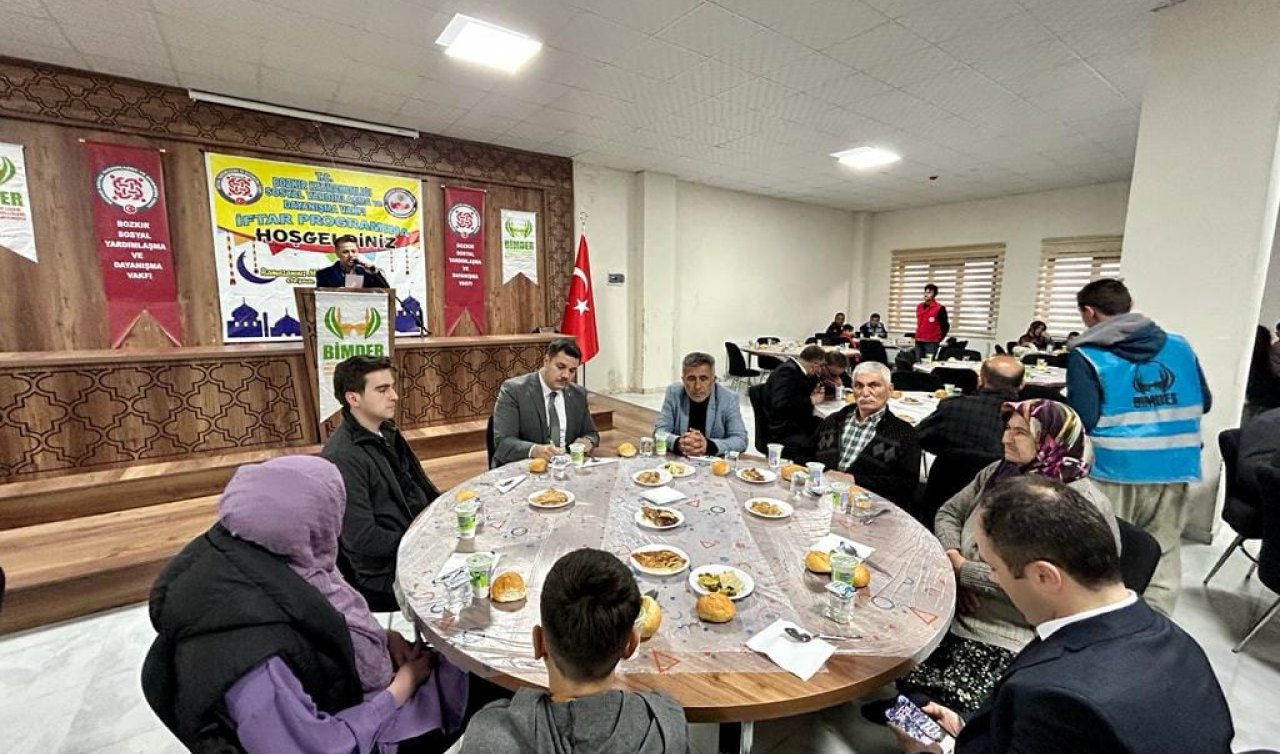 Bozkır’da iftar programı düzenlendi