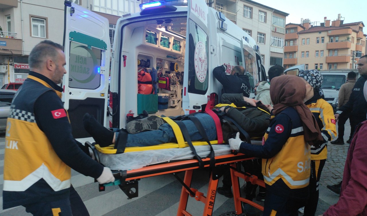  Konya’da otomobille motosiklet çarpıştı: 1 yaralı