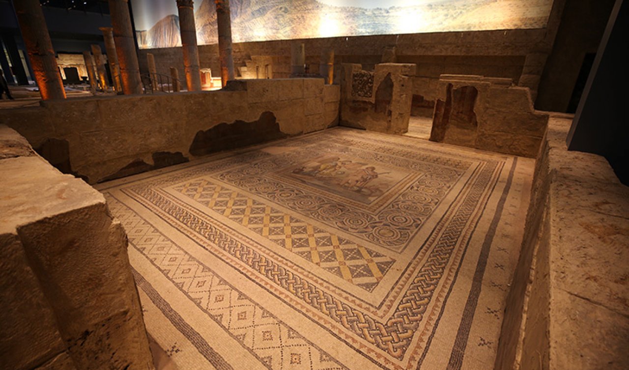  Zeugma Mozaik Müzesi ziyarete açıldı