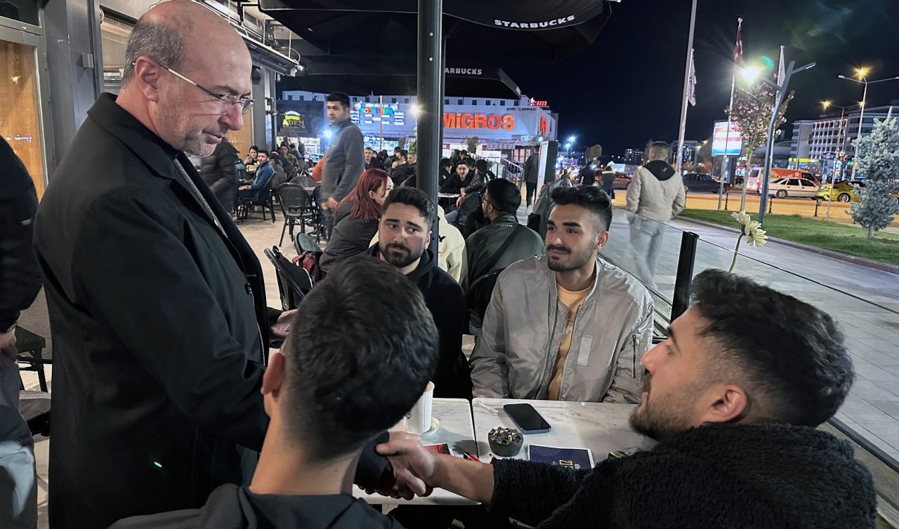  Başkan Pekyatırmacı gençlerle bir araya geldi