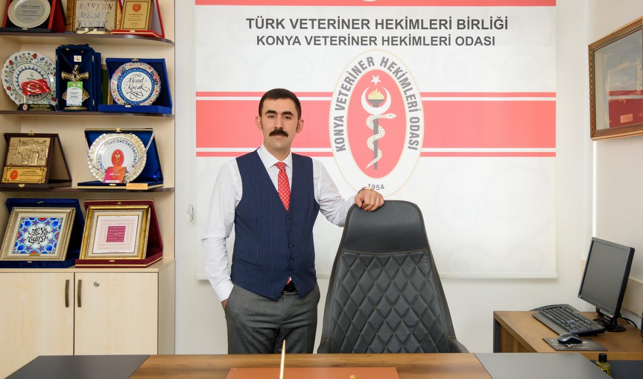  Konya Veteriner Hekimleri Odası başkanı; “Veterinerlik dünyanın en köklü mesleklerinden biridir.’’