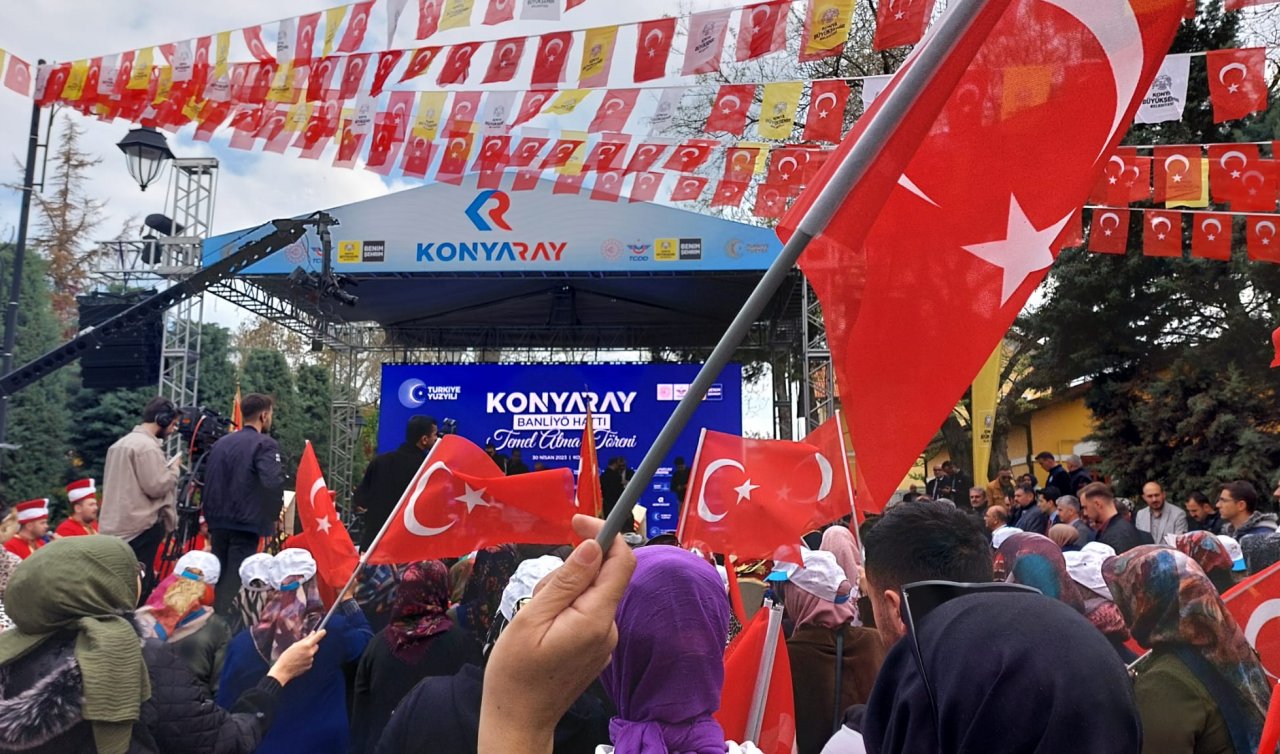  Konya’da ulaşım şahlanacak! Banliyö temeli bugün atılıyor