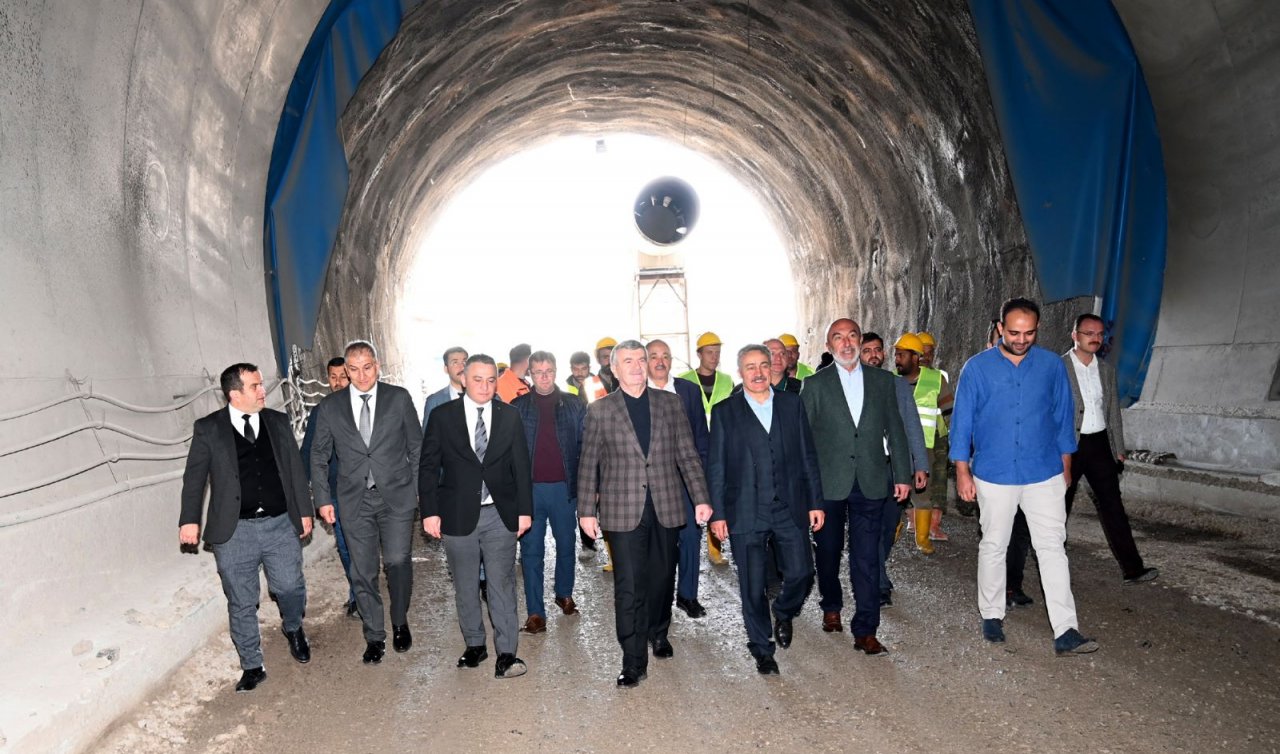 Konya’nın ve ülkenin en önemli yatırımı: “Alacabel tüneli’’