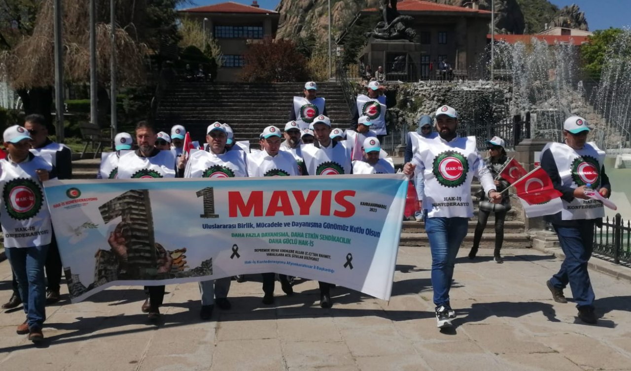  Konya’da 1 Mayıs Emek ve Dayanışma Günü kutlanıyor