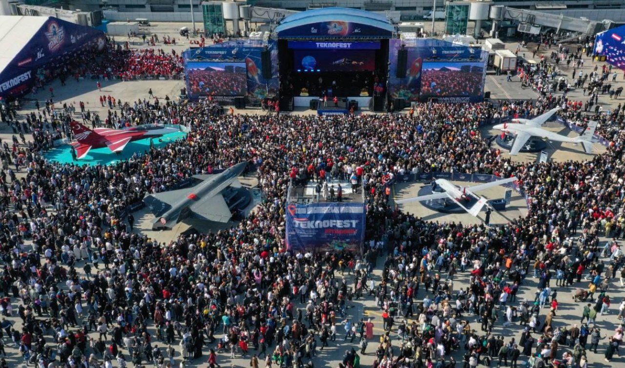  TEKNOFEST tarihe geçti! 1 milyondan fazla yarışmacı katıldı