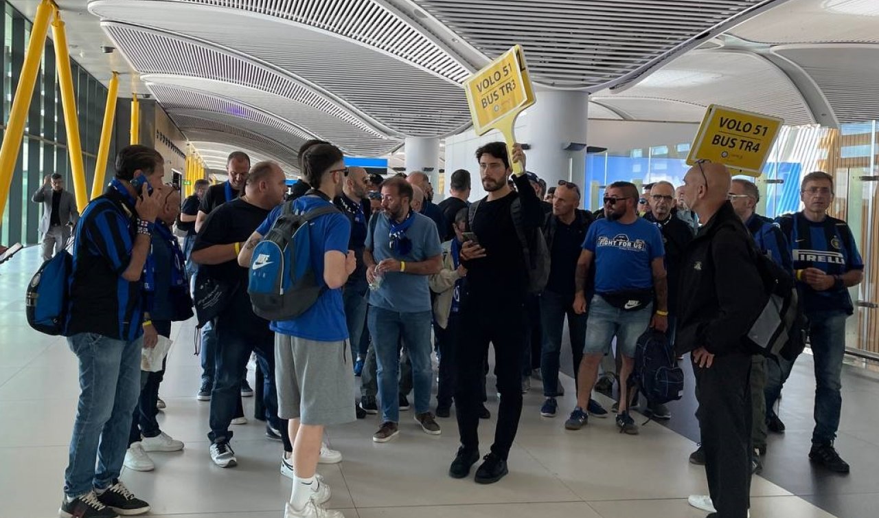  İstanbul Havalimanı’nda yoğunluk! Taraftarlar gelmeye başladı