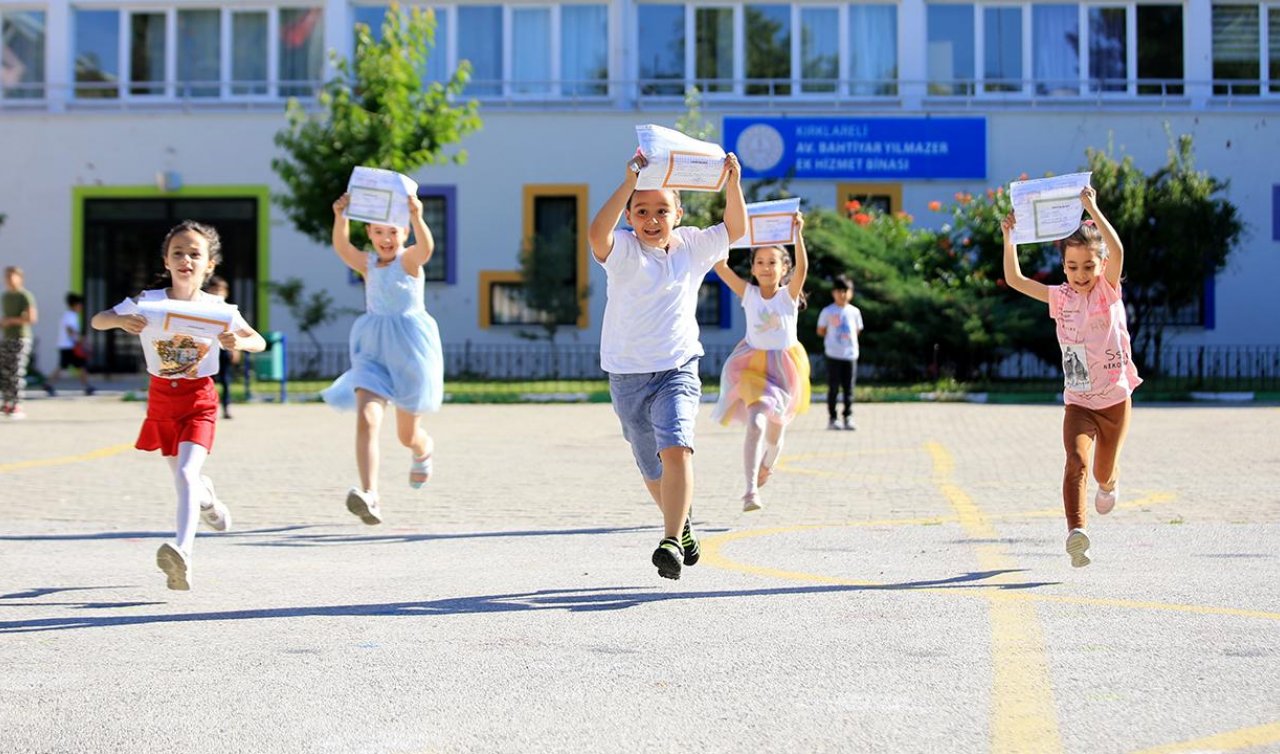  19 milyon öğrenci için son ders zili yarın çalacak