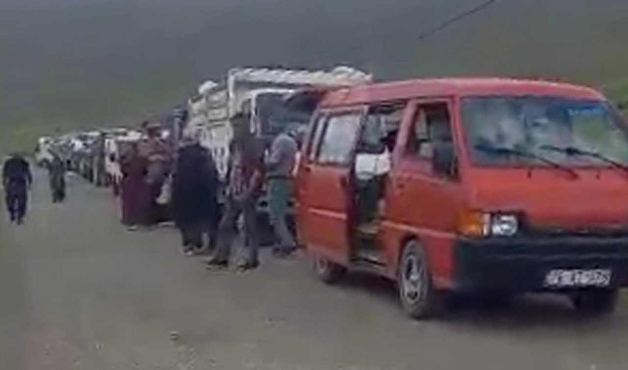  Yayla da gerginlik çıktı! Jandarma önlem aldı