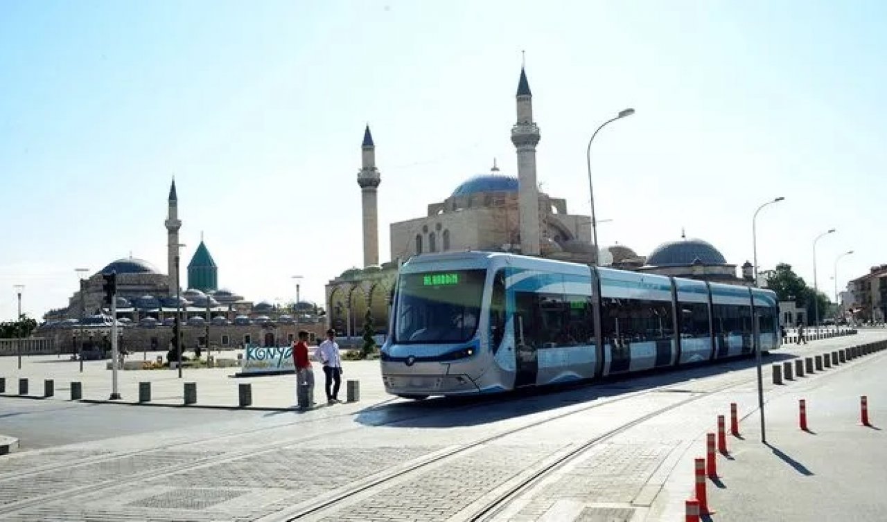  Konya’da tramvay arızası! 