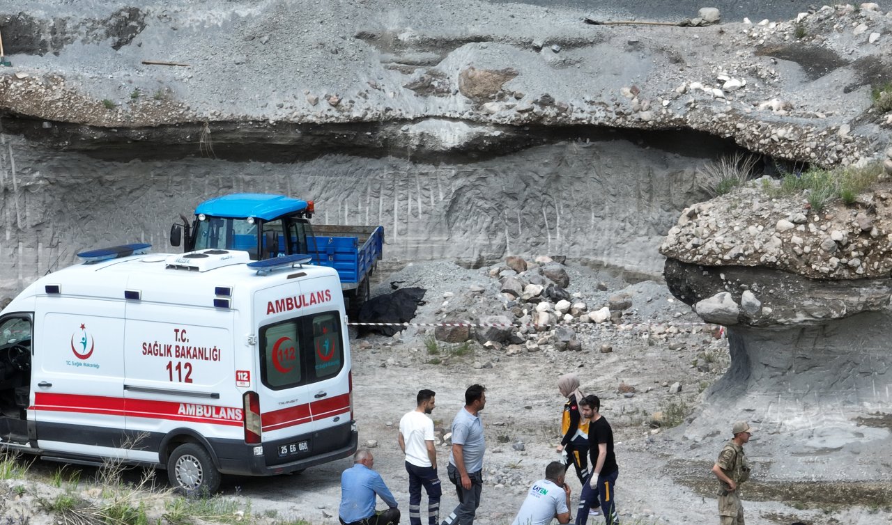  Kum almak için gitti üzerine taş düştü