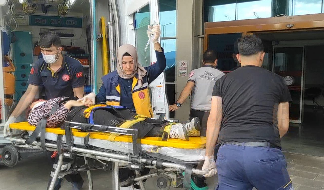 Konya’da apartman terasından düşen genç ağır yaralandı
