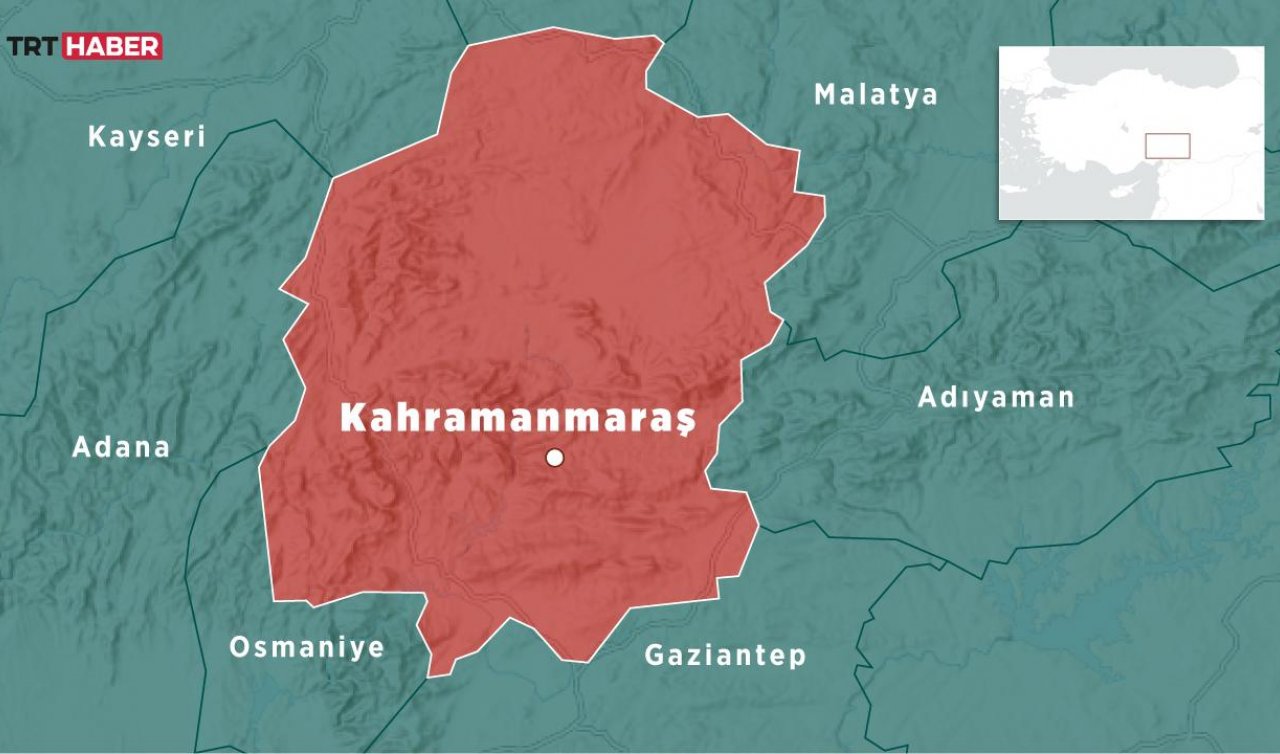  Kahramanmaraş’ta 4 büyüklüğünde deprem