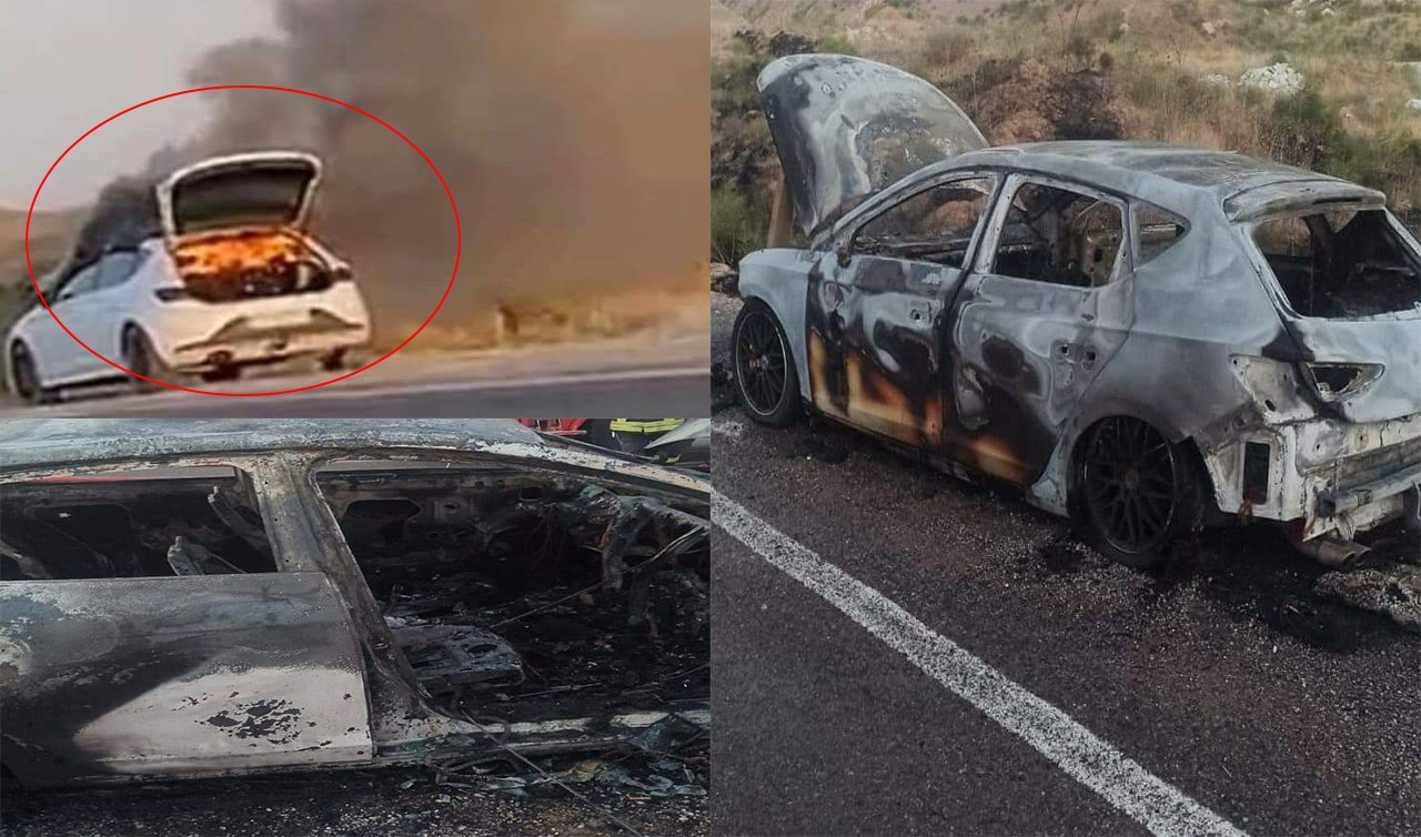 Konya’da otomobil yangını: Araç kullanılamaz hale geldi