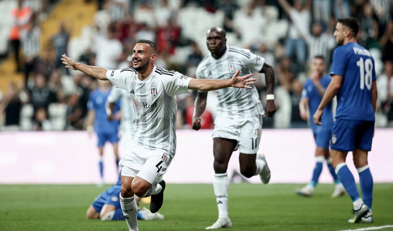  Beşiktaş evinde Tirana’yı 3-1 yendi