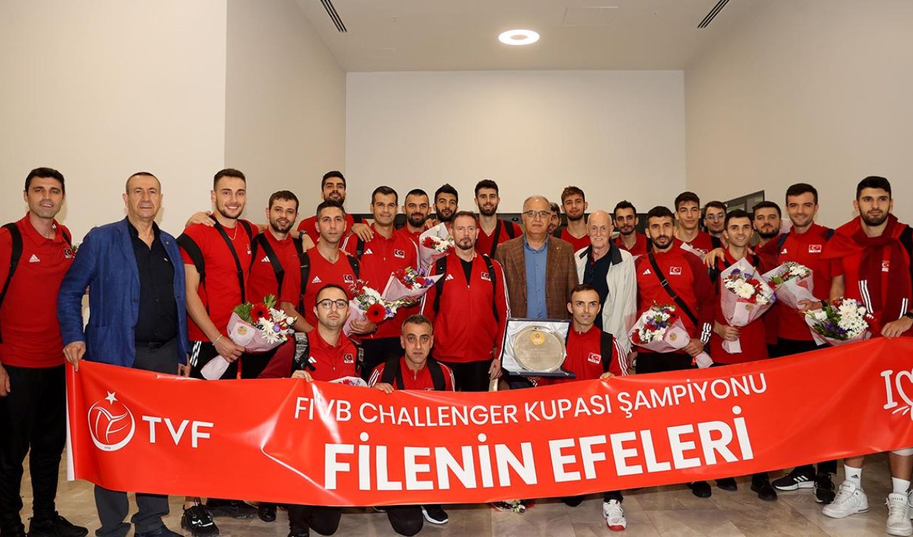  “Filenin Efeleri’’ yurda döndü