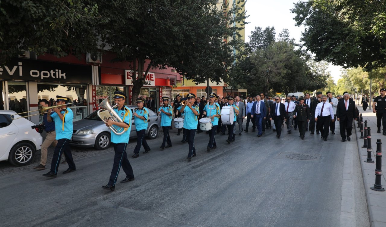  Mustafa Kemal Atatürk’ün Konya’ya gelişinin 103. yıldönümü münasebetiyle program düzenlendi