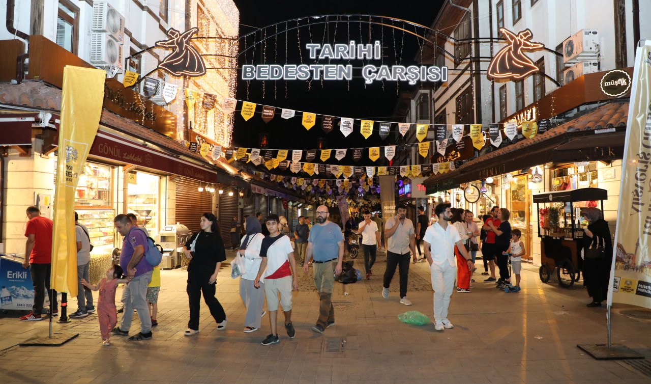 Konya’nın kalbine büyük ilgi! Şehir içinden ve şehir dışından on binlerce misafir! 