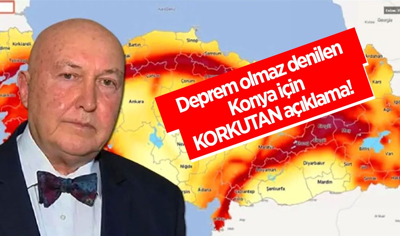  Deprem olmaz denilen Konya için korkutan açıklama! Konya neden sallanıyor? 