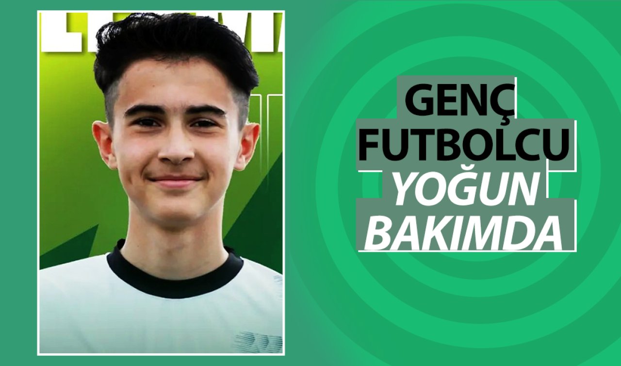  Konya’yı üzen kaza! Genç futbolcu Süleyman Ünsal’ın durumu ağır