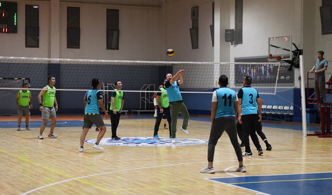  Birimler Arası Voleybol Turnuvası  Selçuklu’da başladı