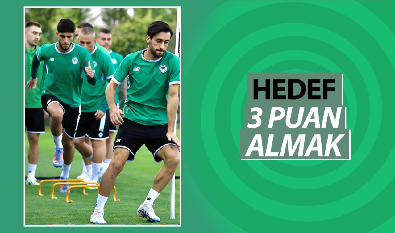  Konyaspor’da hedef Beşiktaş’tan 3 puan almak