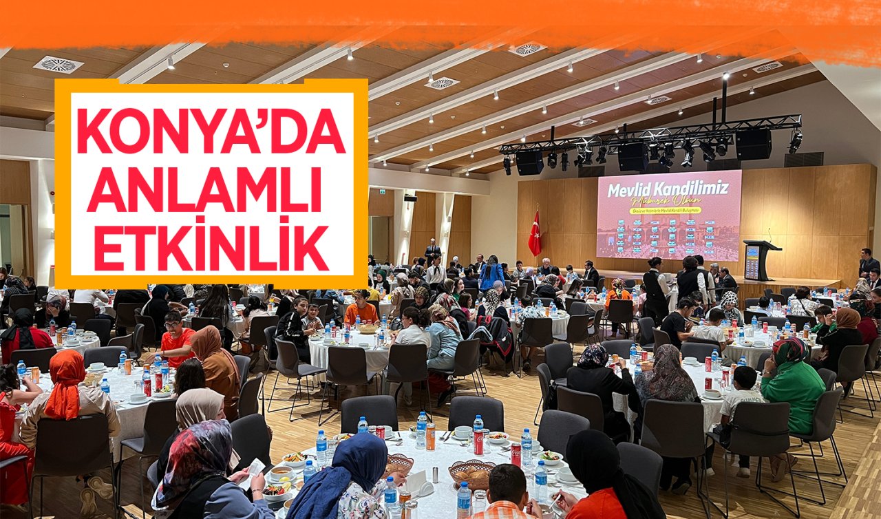  Konya Büyükşehir Belediyesi tarafından anlamlı etkinlik