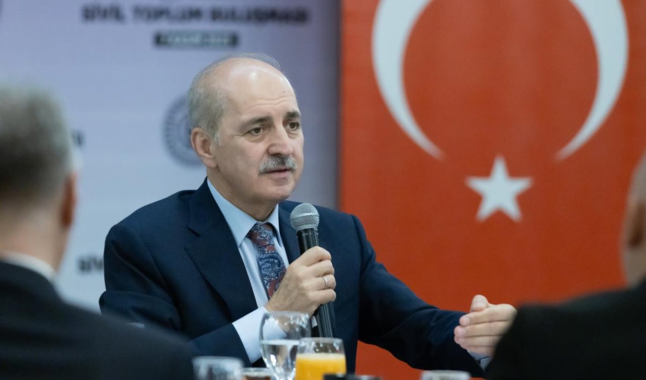  TBMM Başkanı Kurtulmuş: Biz insanlıktan yanayız