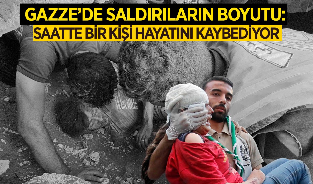  Gazze’de saldırının boyutu: Dakikada bir yaralı saatte 15 kişi hayatını kaybediyor