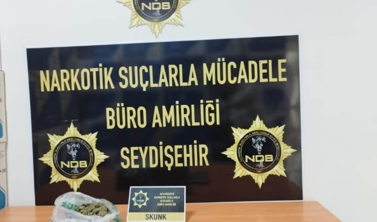  Seydişehir’de uyuşturucu operasyonu: 1 tutuklama