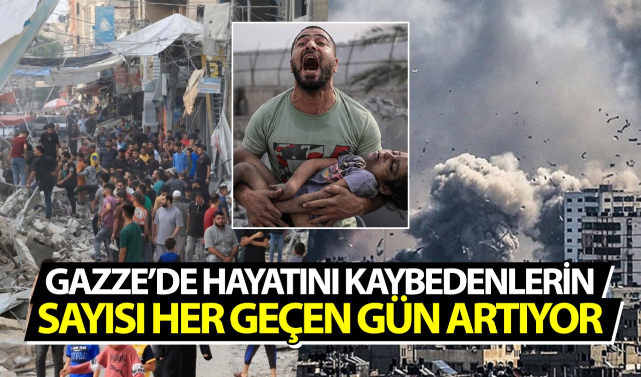  Gazze’de hayatını kaybedenlerin sayısı 22 bin 722’ye yükseldi