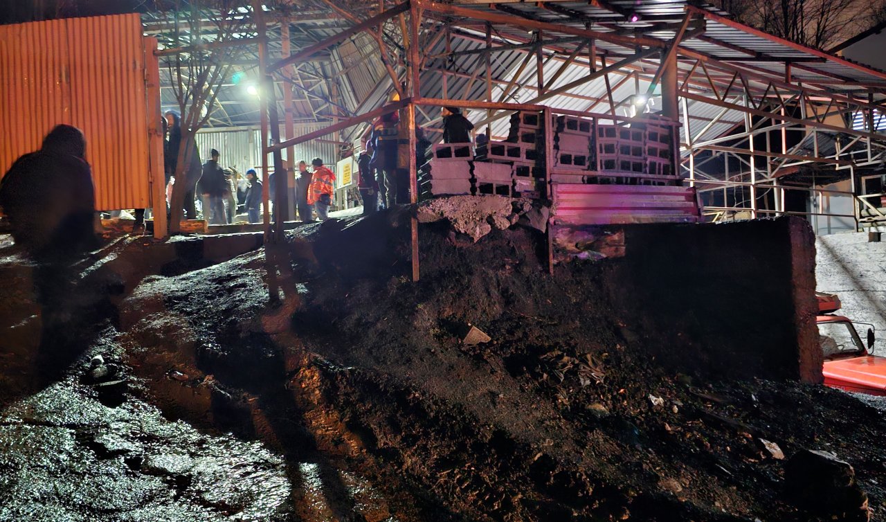  Maden ocağında 11 saat göçük altında kalan 2 madenci kurtarıldı! 