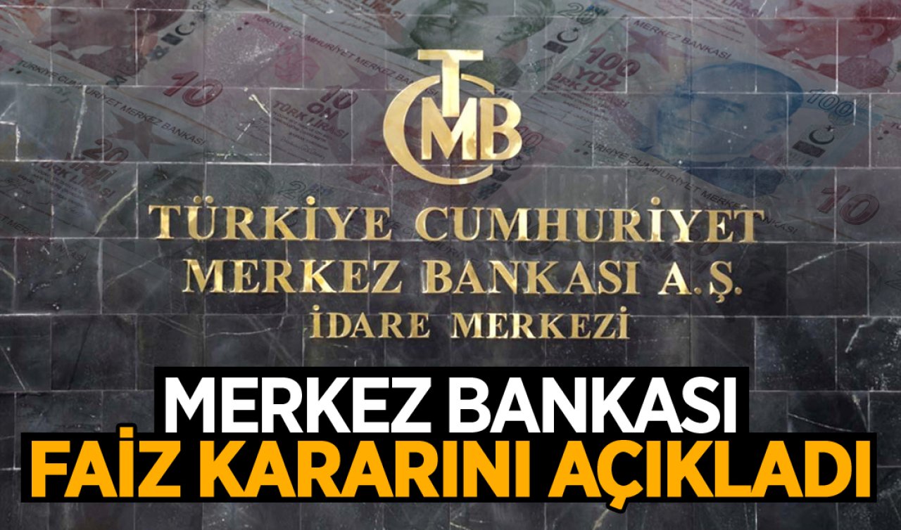  Merkez Bankası yılın ilk faiz kararını açıkladı