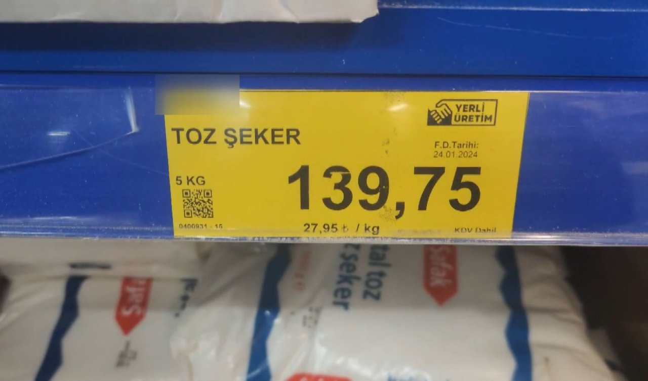  Zincir marketlerde yine etiketler değişti