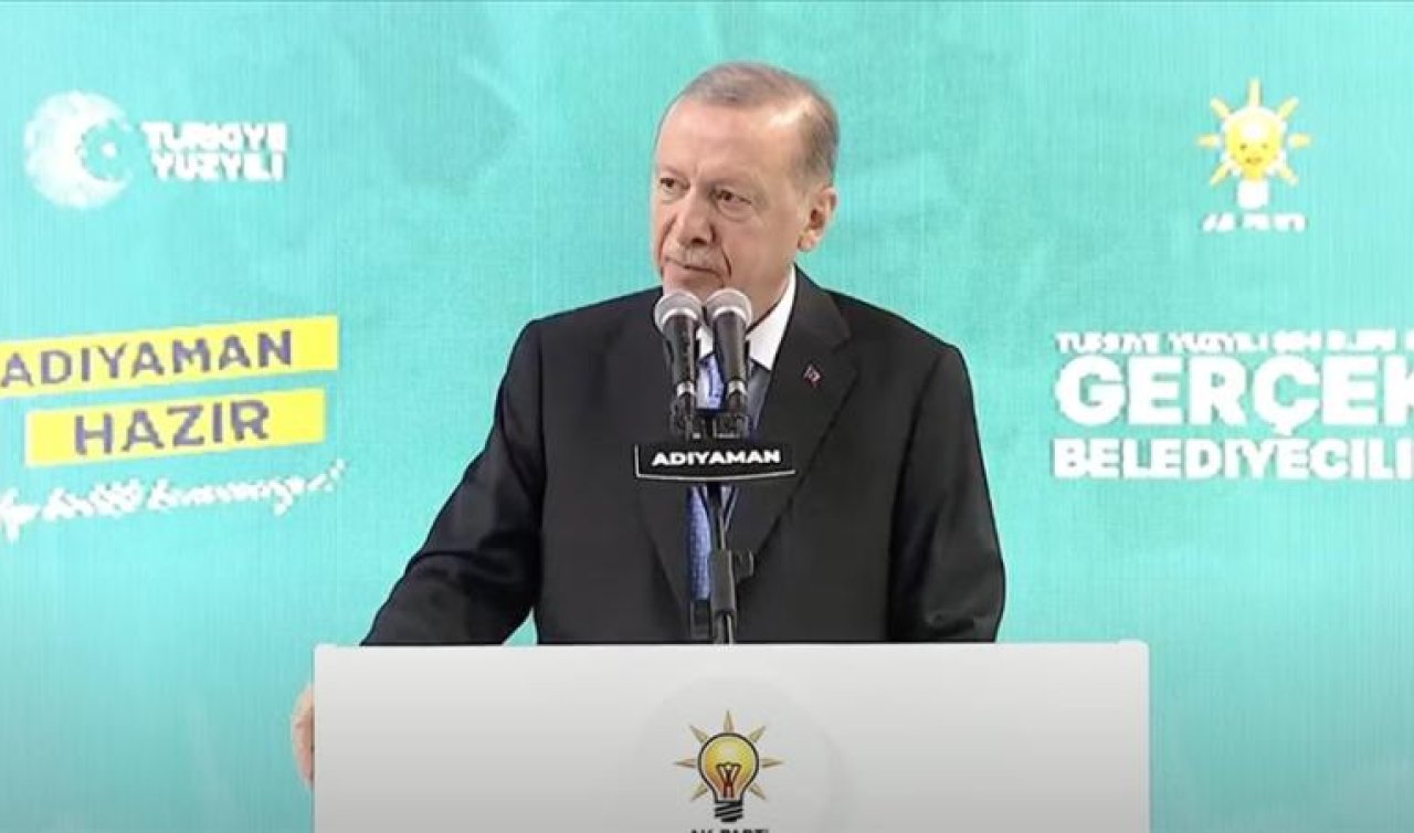  Cumhurbaşkanı Erdoğan: Bunlar siyasi kariyer peşinde koşan kifayetsiz muhterislerdir