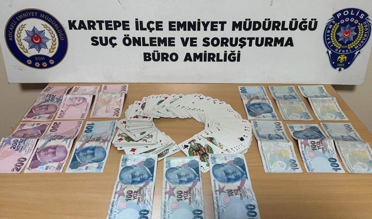  Kumar oynayan 4 kişiye 25 bin 700 lira ceza