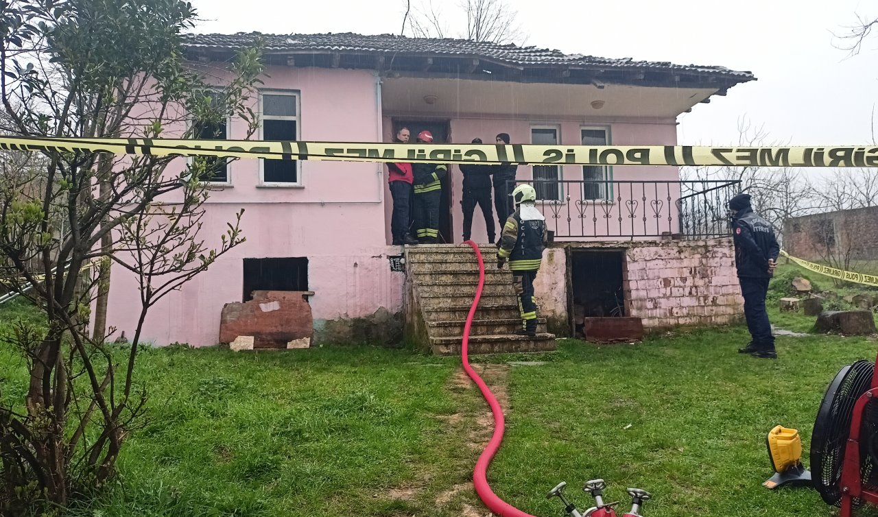  81 yaşındaki adam yalnız yaşadığı evindeki yangında öldü