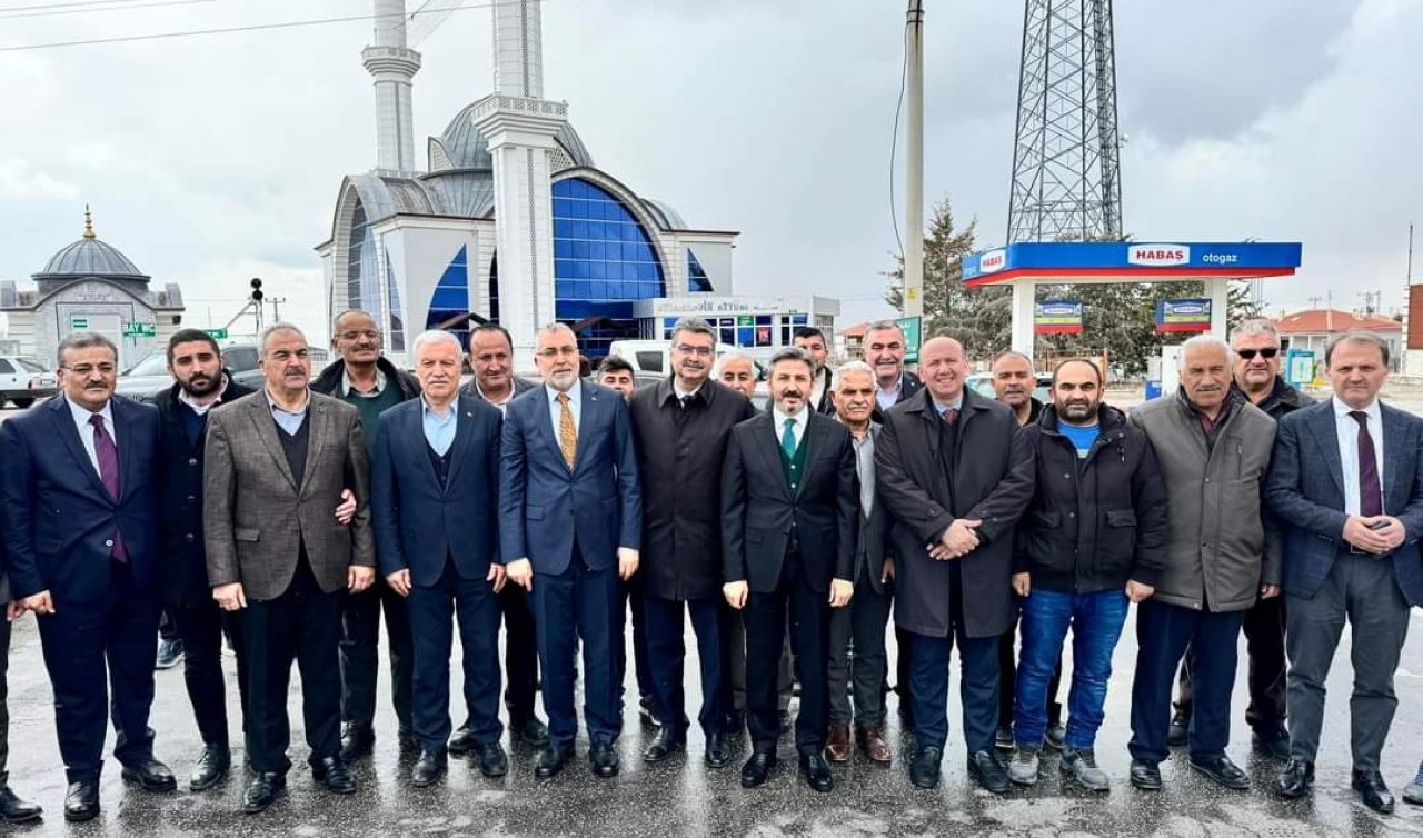 Çalışma ve Sosyal Güvelik Bakanı Vedat Işıkhan Kulu ilçesini ziyaret etti