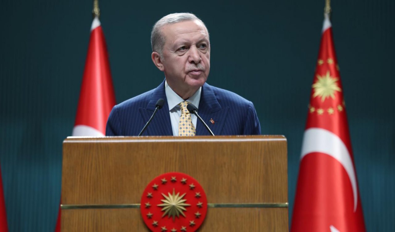  Cumhurbaşkanı Erdoğan’dan şehit ailesine taziye mesajı