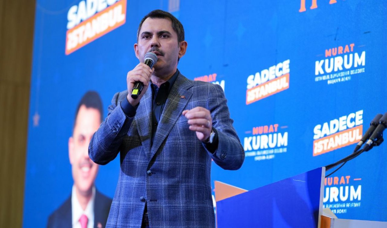  Kurum: “İstanbul’un hakkını İstanbul’a teslim edeceğiz”