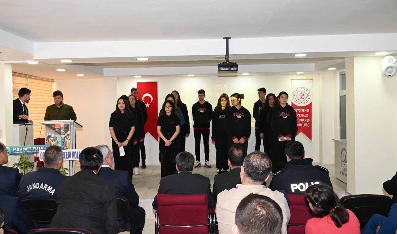  Seydişehir’de Kütüphane Haftası okuma etkinliği ile kutlandı