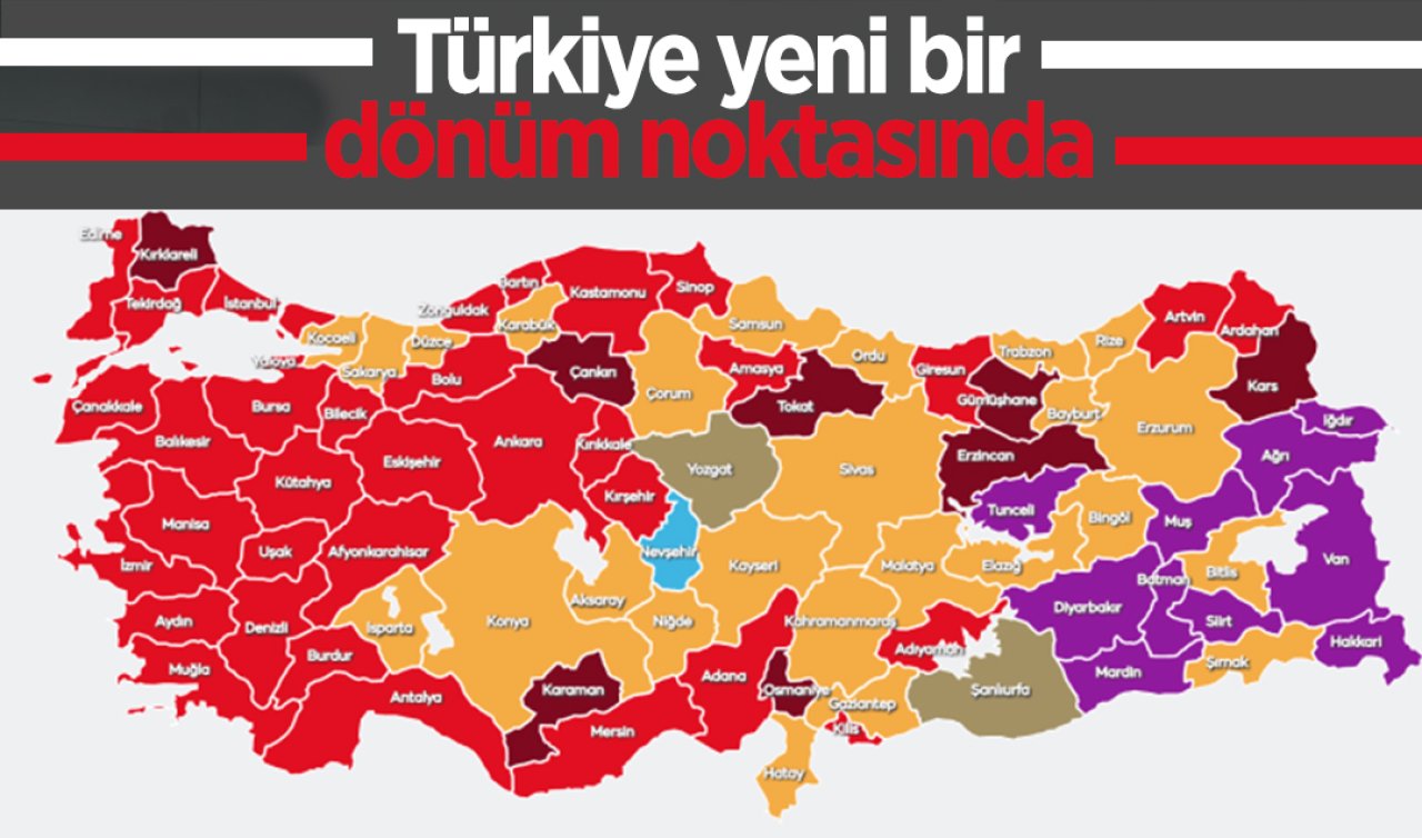  Türkiye yeni bir dönüm noktasında