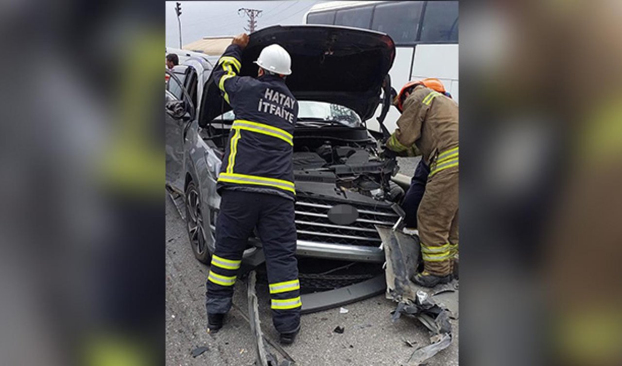  Zincirleme trafik kazası: 7 yaralı