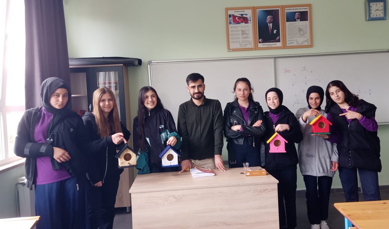 Konya’da liseli öğrencilerden sosyal sorumluluk projesi!